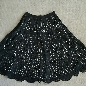 Anthropologie Midi Skirt